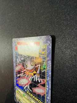 2002 Bandai Digimon Keramon Rookie Level Holo Foil Card BO-217 - Image 2
