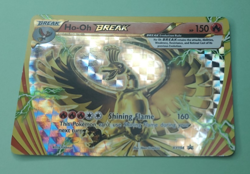 Pokemon Ho-Oh Break XY154 XY Holo Trading Card TCG - Image 1