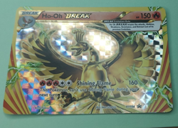 Pokemon Ho-Oh Break XY154 XY Holo Trading Card TCG - Image 2