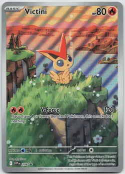 Victini JUMBO Holofoil SV: Scarlet & Violet Promo Cards SVP208 NM - Image 1