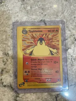 Typhlosion 64/165 Non-Holo Rare Card Expedition Base Set LP-MP - Image 1