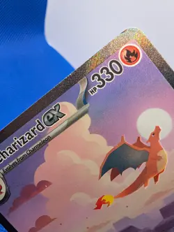 Pokemon TCG Charizard EX Scarlet & Violet 151 Card 199/165 MP - Image 2
