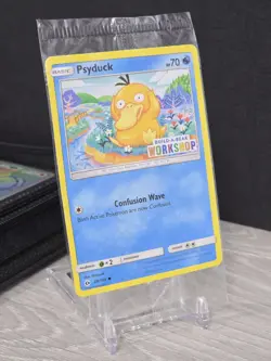 Pokemon Card Psyduck 28/149 Build A Bear Workshop Promo 2017 Exclusive SEALED - Image 1