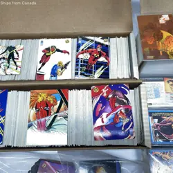 13.8 Lbs. Lot of Assorted Comics Trading Cards (Marvel, Image, Malibu) - Image 4