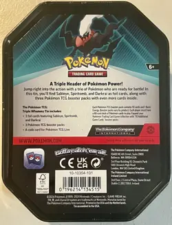 Lot of 11 Sealed Pokemon TCG Packs Cards Darkrai Tin Blister Lightning SV set - Image 4