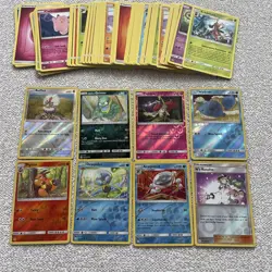 Cosmic Eclipse (Lot Of 80+) Pokemon TCG Cards - 8 Reverse Holo & More 2019 LP/NM - Image 1