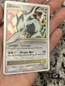 Pokemon Arceus LV.X DP56 Holo Card Diamond and Pearl Promo - Image 3