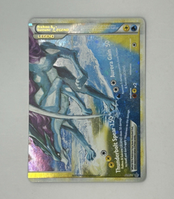 2010 Pokemon TCG Unleashed Raikou Suicune Legend Holo Card 93/95 Bottom HP - Image 1