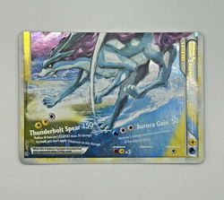2010 Pokemon TCG Unleashed Raikou Suicune Legend Holo Card 93/95 Bottom HP - Image 3