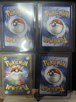 4 Card Lot – fresh espeon 211 Misty‘s psyduck 193 wally‘s compassion 186 - Image 3