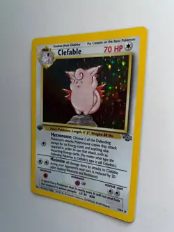 Clefable 1st Edition card Holo 1/64 Jungle, rare, never played - Image 5