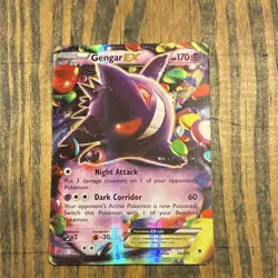 Pokemon Gengar EX Ultra Rare Holo 34/119 XY Phantom Forces Card - Image 3