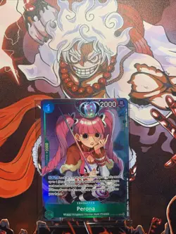 Perona (Illustration Box Vol.4) OP09-034 One Piece Promotion Cards Foil - Image 1