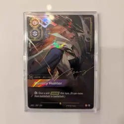 Miss Fortune Bounty Hunter Legend Foil Autographed Card 309/298 2023 - Image 1
