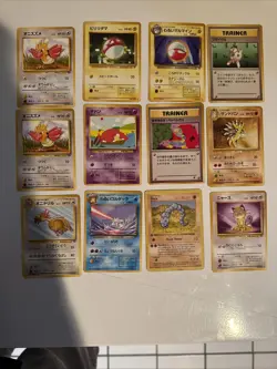 Jpn Base Set Jungle And Rocket Cards First Edition Onix - Image 1