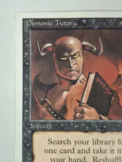 Demonic Tutor - Revised - LP - English MTG Free Shipping! BB - Image 2