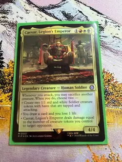 MTG - Universes Beyond: Fallout - Caesar, Legion's Emperor - NM - Foil - Image 4