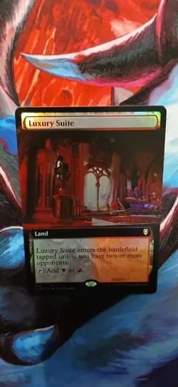 Magic: The Gathering Luxury Suite Rare Foil Extended Art Land #602 CLB English - Image 5