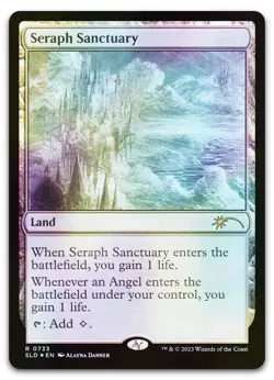 Seraph Sanctuary (Sketch Showcase) #733 (Foil) LP Secret Lair Drop SLD Magic MTG - Image 1