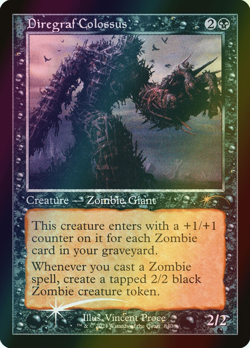MTG Diregraf Colossus Foil ** Secret Lair Drop ** English - Image 1