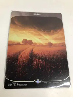 MTG Unstable Full Art Basic Land Lot of 5 Near Mint 1x Of Each Plains Island Etc - Image 2