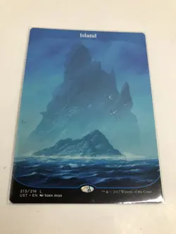 MTG Unstable Full Art Basic Land Lot of 5 Near Mint 1x Of Each Plains Island Etc - Image 3