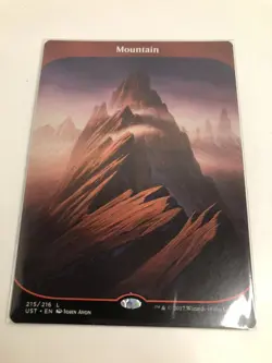 MTG Unstable Full Art Basic Land Lot of 5 Near Mint 1x Of Each Plains Island Etc - Image 5