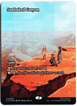 Sunbaked Canyon (Borderless) M Avatar: The Last Airbender: Eternal-Legal 58 NM - Image 1