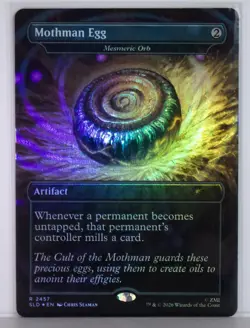 Mothman Egg - Mesmeric Orb [New, Near Mint] *Rainbow Foil* {Fallout SLD} - Image 2