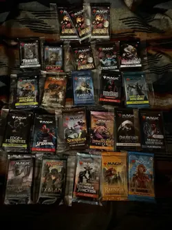 Magic The Gathering Bundle Booster Boxes, Packs, Binder, W/ a PSA 10 - Image 2