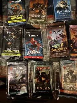 Magic The Gathering Bundle Booster Boxes, Packs, Binder, W/ a PSA 10 - Image 3