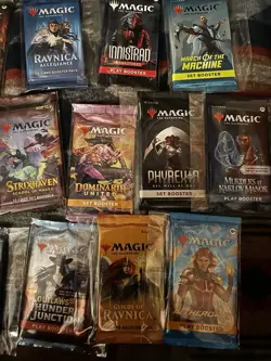 Magic The Gathering Bundle Booster Boxes, Packs, Binder, W/ a PSA 10 - Image 4