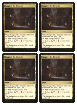 Crypt of the Eternals #169 x4 Hour of Devastation 4x Playset MTG Uncommon - Image 1