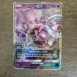 Pokemon TCG Mewtwo GX Black Star Promo - Image 1