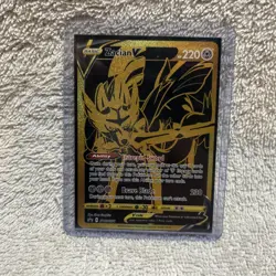 Pokemon Ultra Premium Collection Gold Promo Zacian V SWSH076 - GREAT Condition - Image 1