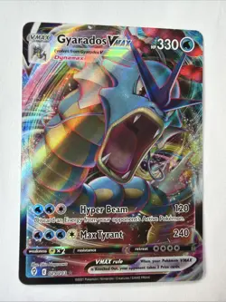 Pokemon TCG Gyarados VMAX 029/203 Full Art Holo Ultra Rare Dynamax Mint NM - Image 1