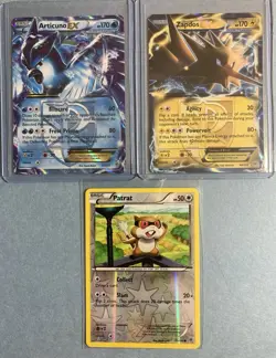 Pokemon Plasma Storm Zapdos Ex Articuno EX (3) Card(s) - Image 1