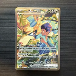 Pokemon TCG - Hop's Zacian ex - 186/159 - SV Journey Together - SIR Pack Fresh - Image 1