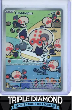 2024 Pokemon Surging Sparks #207/191 Clobbopus Illustration Rare FA V490 - Image 1