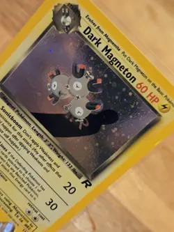 Dark Magneton 11/82 Holo Pokemon Team Rocket TCG NM - Image 4
