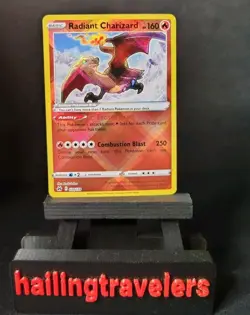 Radiant Charizard 020/159 Radiant Rare Crown Zenith Pokemon TCG NM - Image 1