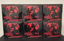 (6) Lot 2025 Pokemon Scarlet Violet Destined Rivals Sealed ETB Elite Trainer Box - Image 1