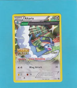 Pokemon XY: Roaring Skies Set - Altaria Staff Prerelease Promo # XY46 NM - Image 1