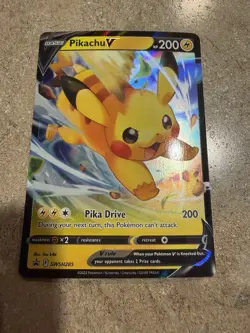 Pikachu V SWSH285 SWSH: Sword & Shield Promo Cards Holo - Image 1