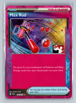 Max Rod ACE SPEC Rare Prize Pack Series Cards 116/131 NM Holo - Image 1