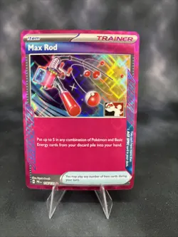 Max Rod 116/131 Prize Pack Series Cards Holo - Image 1