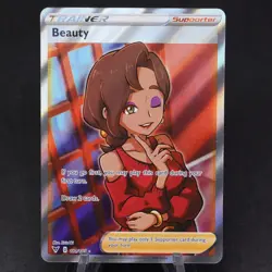 Beauty 181/185 Vivid Voltage Full Art Holo Trainer Rare Pokemon TCG Card - Image 1