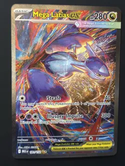 Pokemon TCG Mega Latias EX Sir 181/132 Mega Evolution English Card NM Condition - Image 1