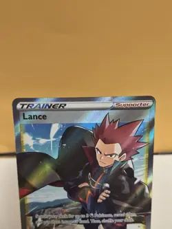 Lance 192/195 Silver Tempest Full Art Ultra Rare Holo Pokemon Card NM Free Ship! - Image 2