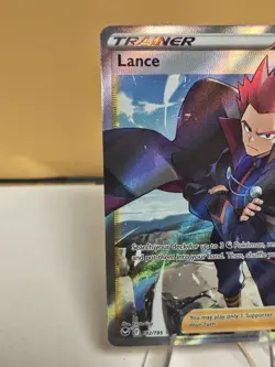 Lance 192/195 Silver Tempest Full Art Ultra Rare Holo Pokemon Card NM Free Ship! - Image 5